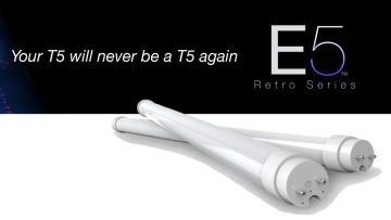 Euroquatics E5 Lamps Offer Direct Replacement Solution for Aging T5ho Technology