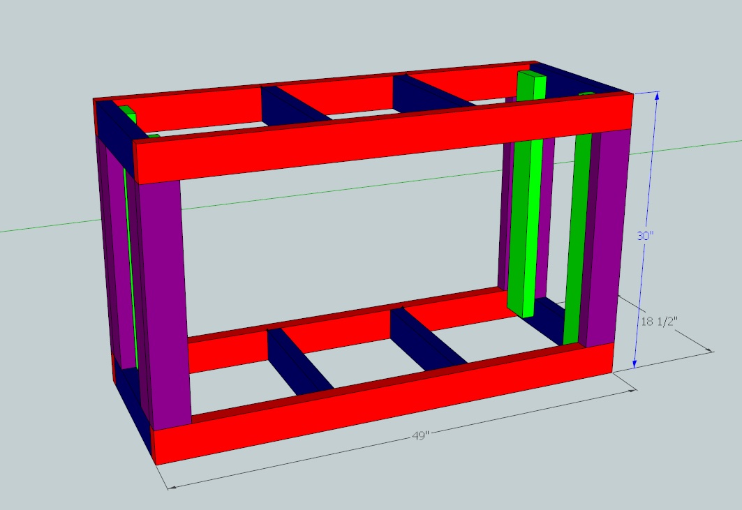 75 gallon store fish tank stand